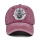 (image for) Printed_Baseball_Cap_CP876-2_wine_red