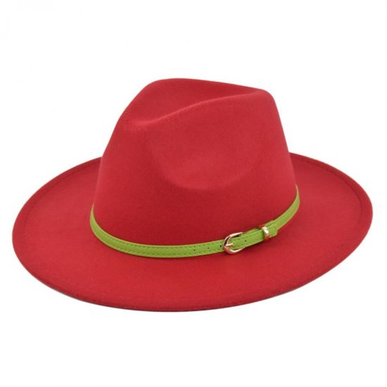 (image for) Fedora_Hat_BF143-5_red