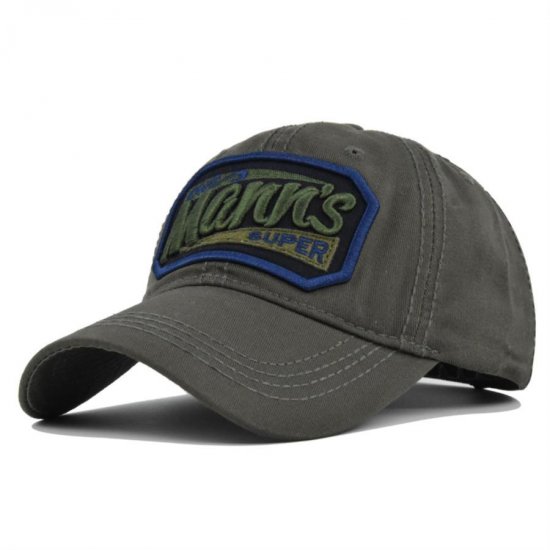 (image for) Embroidered_Cap_CE549-3_olive_green