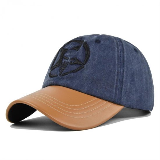 (image for) Washed_Baseball_Cap_CB411-3_navy_blue