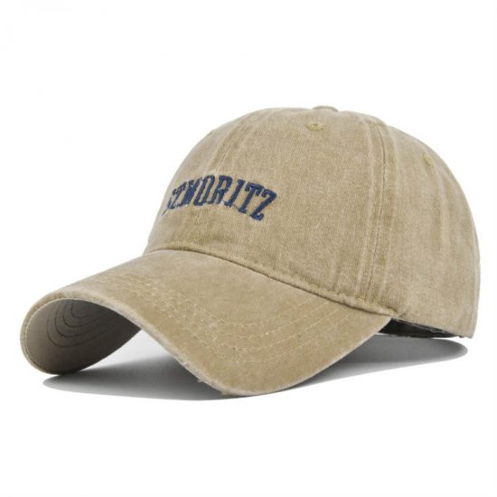 (image for) Washed_Baseball_Cap_CB372-4_khaki