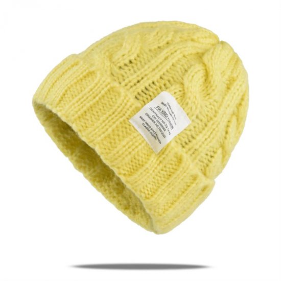 (image for) Beanie07_KN820-7_yellow