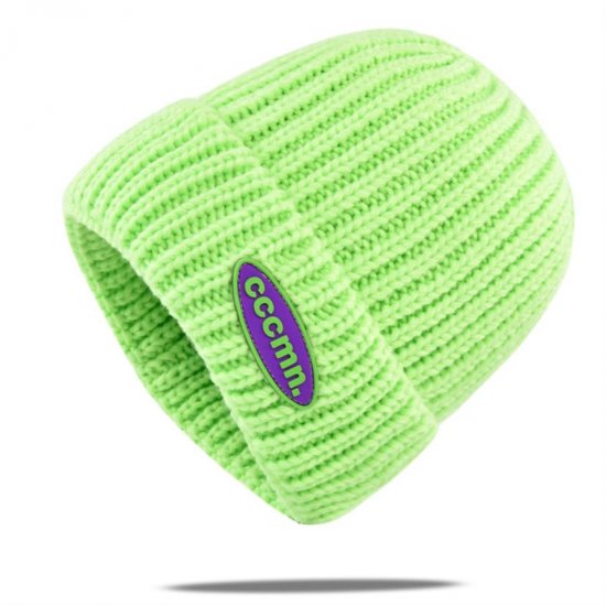 (image for) Beanie06_KN816-6_green