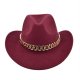 (image for) Cowboy_Hat_BF705-2_wine_red