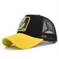 (image for) Washed_Baseball_Cap_CM581-3_yellow_black_colour_matching