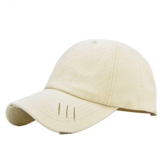 (image for) Blank_Baseball_Cap_CL715-5_cream