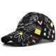 (image for) Printed_Baseball_Cap_CP821-1_black