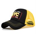 (image for) Washed_Baseball_Cap_CM590-3_black&_yellow