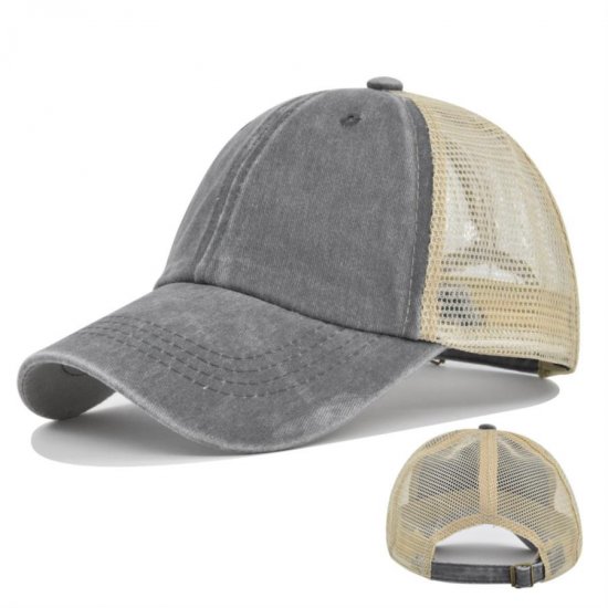 (image for) Blank_Baseball_Cap_CL735-5_gray