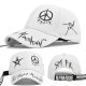 (image for) Printed_Baseball_Cap_CP829-4_white