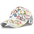 (image for) Printed_Baseball_Cap_CP818-2_white