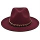 (image for) Fedora_Hat_BF112-2_wine_red