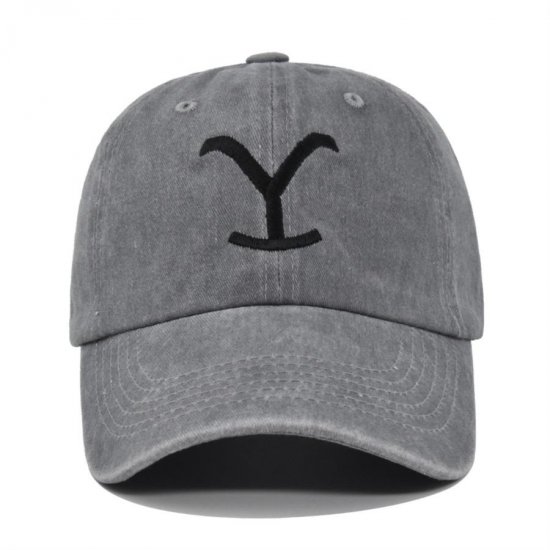 (image for) Washed_Baseball_Cap_CB357-12_gray-_black