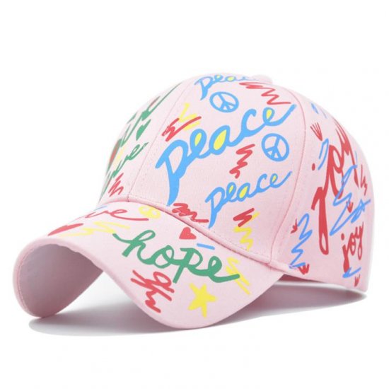 (image for) Printed_Baseball_Cap__pink_2