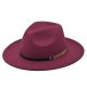 (image for) Fedora_Hat_BF106-5_wine_red