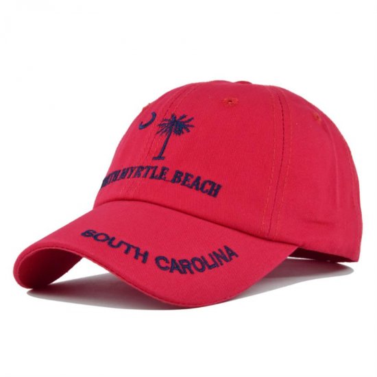 (image for) Embroidered_Cap_CE561-4_red