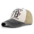 (image for) Printed_Baseball_Cap_CP859-1_black&_khaki