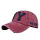 (image for) Washed_Baseball_Cap_CB266-2_wine_red
