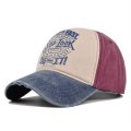 (image for) Printed_Baseball_Cap_CP894-3_navy_blue