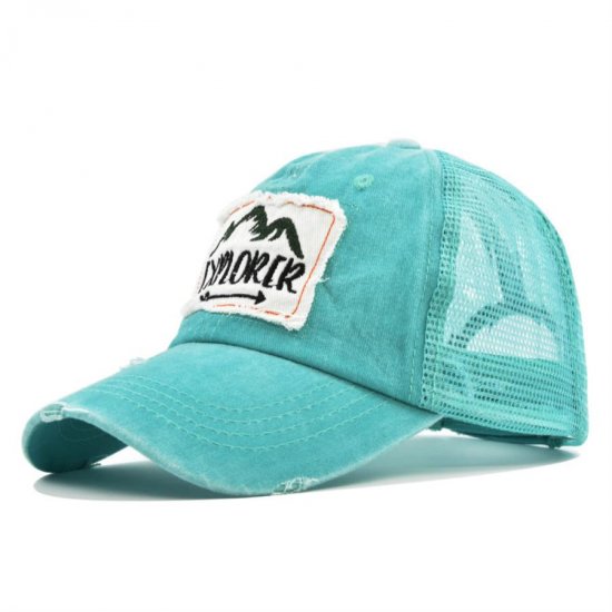 (image for) Mesh_Baseball_Cap_CM522-6_turquoise