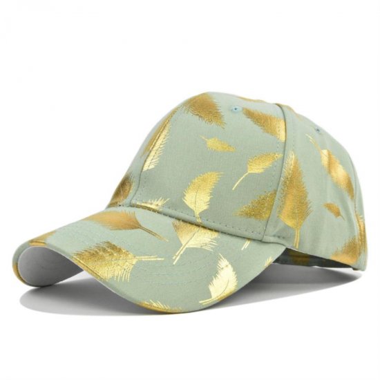 (image for) Printed_Baseball_Cap_CP833-6_light_green