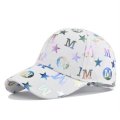 (image for) Printed_Baseball_Cap_CP852-4_white