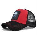 (image for) Washed_Baseball_Cap_CM570-3_black_red_colour_matching