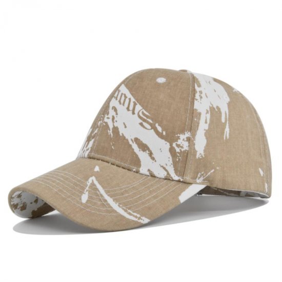 (image for) Printed_Baseball_Cap_CL716-6_khaki