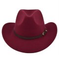 (image for) Cowboy_Hat_BF736-2_wine_red