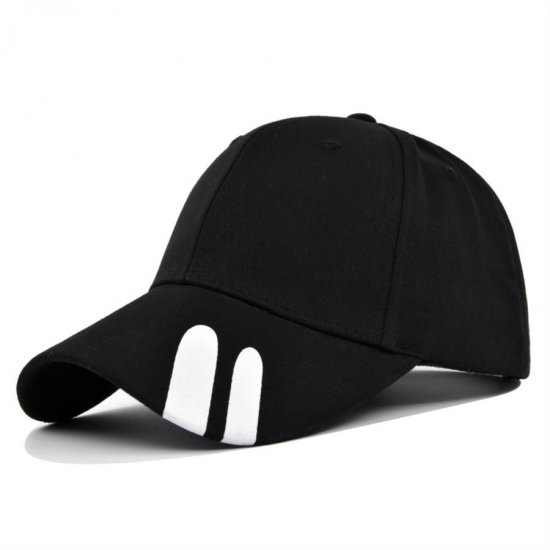 (image for) Printed_Baseball_Cap_CP855-1_black