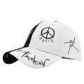 (image for) Printed_Baseball_Cap_CP826-2_black_white_colour_matching