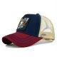 (image for) Washed_Baseball_Cap_CM575-3_wine_red_navy_blue_colour_matching