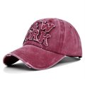 (image for) Washed_Baseball_Cap_CB340-2_wine_red_1