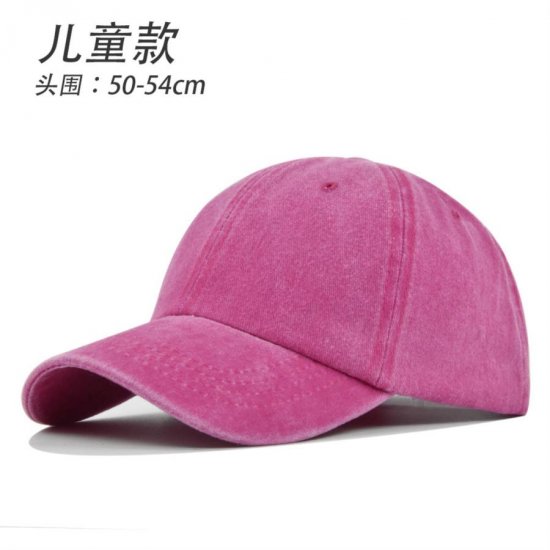 (image for) Blank_Baseball_Cap_kids-14__rose