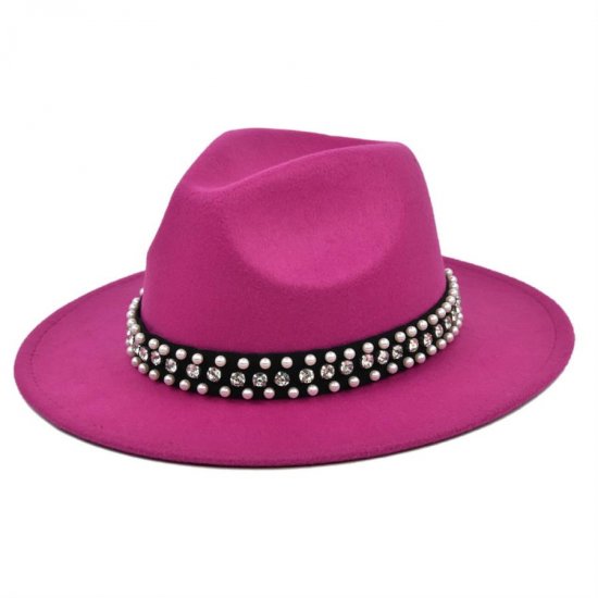 (image for) Fedora_Hat16_BF113-16_deep__rose