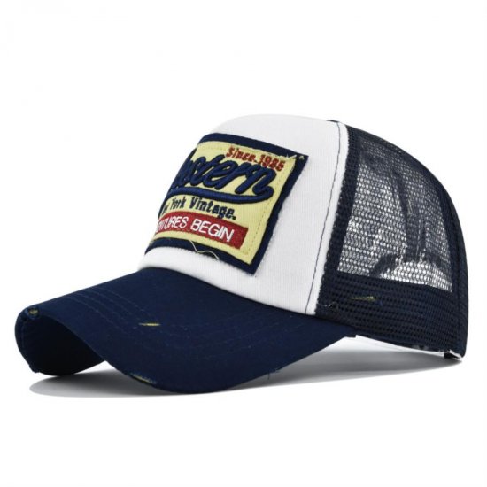 (image for) Mesh_Baseball_Cap_CM536-3_navy_blue