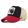 (image for) Mesh_Baseball_Cap_CM657-4_red&_black