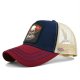 (image for) Washed_Baseball_Cap_CM572-2_wine_red_black_colour_matching