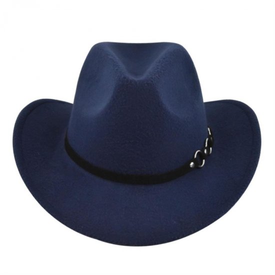 (image for) Cowboy_Hat_BF746-3_navy_blue