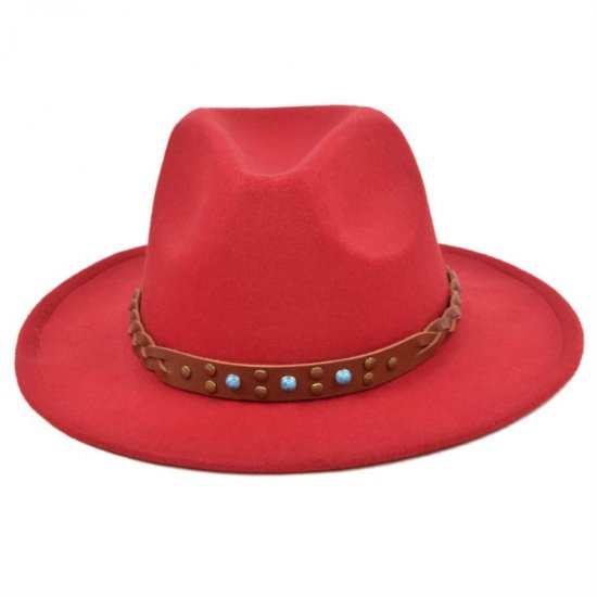 (image for) Fedora_Hat_BF119-5_red