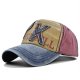 (image for) Washed_Baseball_Cap_CB258-5_navy_blue&_khaki