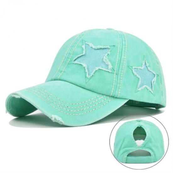 (image for) Ponytail_Cap_CC622-5_green