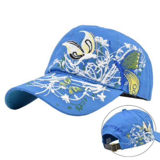 (image for) Embroidered_Cap_CE442-3_blue