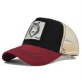 (image for) Washed_Baseball_Cap_CM616-3_wine_red&_black