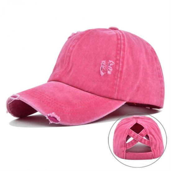 (image for) Washed_Baseball_Cap_CC625-9__rose