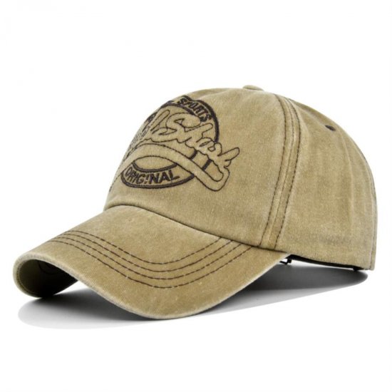 (image for) Washed_Baseball_Cap_CB342-4_khaki