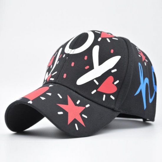 (image for) Printed_Baseball_Cap__black_3