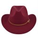 (image for) Cowboy_Hat_BF742-2_wine_red