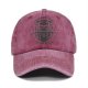 (image for) Printed_Baseball_Cap_CP876-12_wine_red