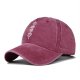 (image for) Washed_Baseball_Cap_CP910-2_wine_red